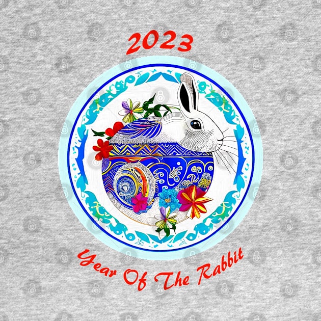 Lunar New Year 2023 Rabbit by 2HivelysArt